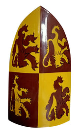 Medieval Armor Dragon Roman Combat LARP Owen Glendower Prince Of Wales Ready For Battle Shield